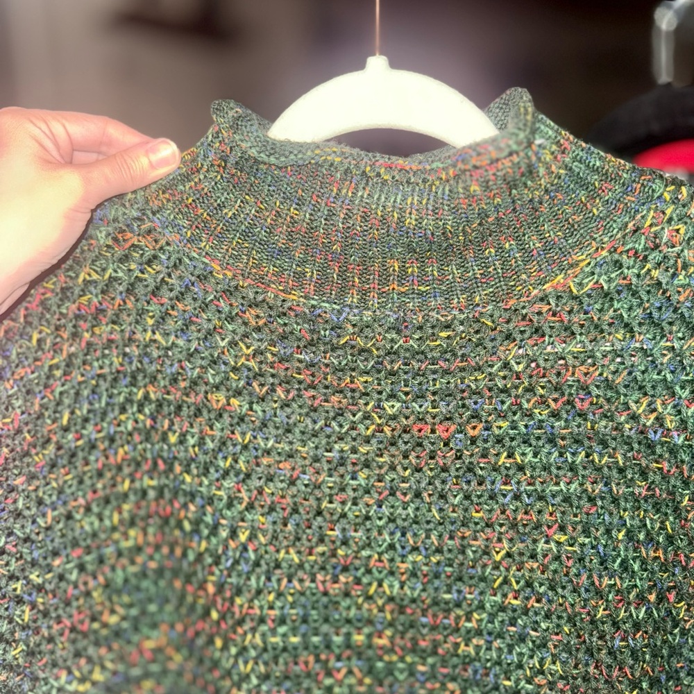 Cute Colorblock Retro Sweater - Picture 4 of 8